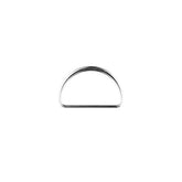 Metall Halbrundring / D-Ring 40 mm
